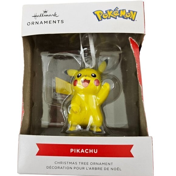 HALLMARK 2022 Pokémon Pikachu Christmas Tree Holiday Ornament** - Picture 3 of 7